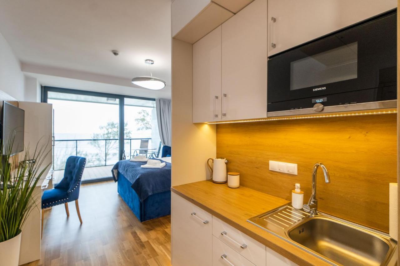 Seaside - Komfort Z Widokiem Na Morze I Garażem Apartament
